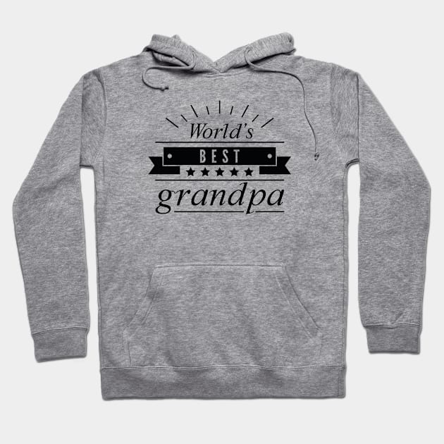 World's Best Grandpa Hoodie by VectorPlanet